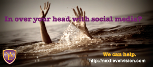 drowning-social-media-management